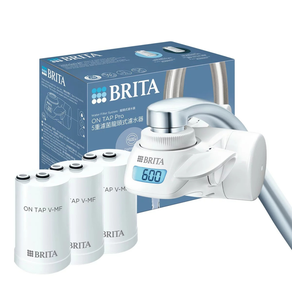 好市多代購 #144250 Brita ON TAP Pro 5重濾菌龍頭式濾水器 附3入 Maxtra Pro 濾芯-細節圖3