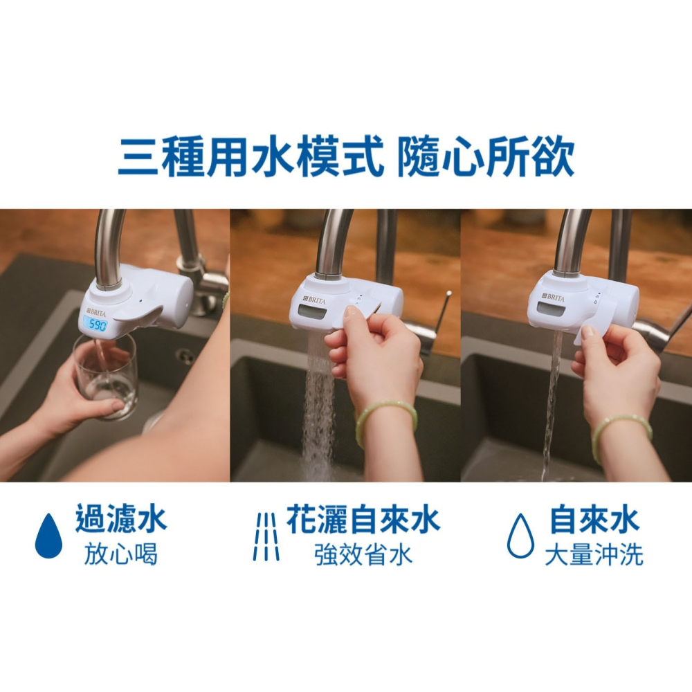 好市多代購 #144250 Brita ON TAP Pro 5重濾菌龍頭式濾水器 附3入 Maxtra Pro 濾芯-細節圖6