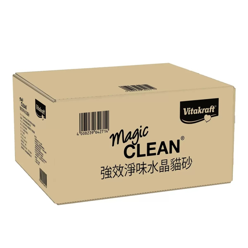 好市多代購(線上) #150448 Vitakraft Magic CLEAN 強效淨味水晶貓砂 5公升 X 4入-細節圖4