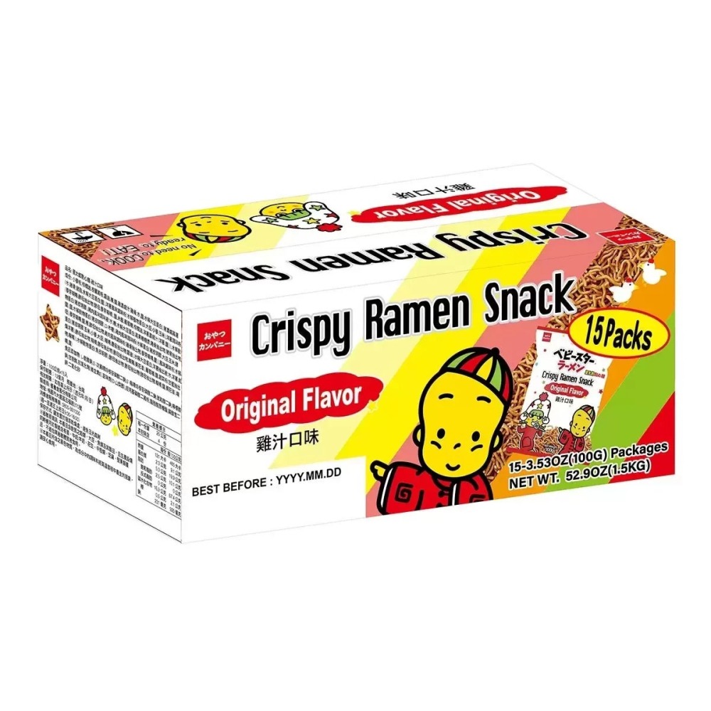 好市多代購 #132416 星太郎 點心麵雞汁口味 100公克 X 15入-細節圖3