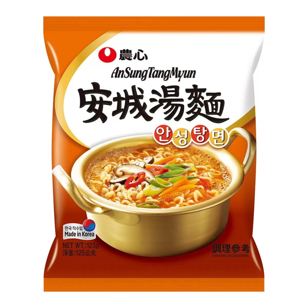 好市多代購(線上) #244777 農心 安城湯麵 125公克 X 20包-細節圖3