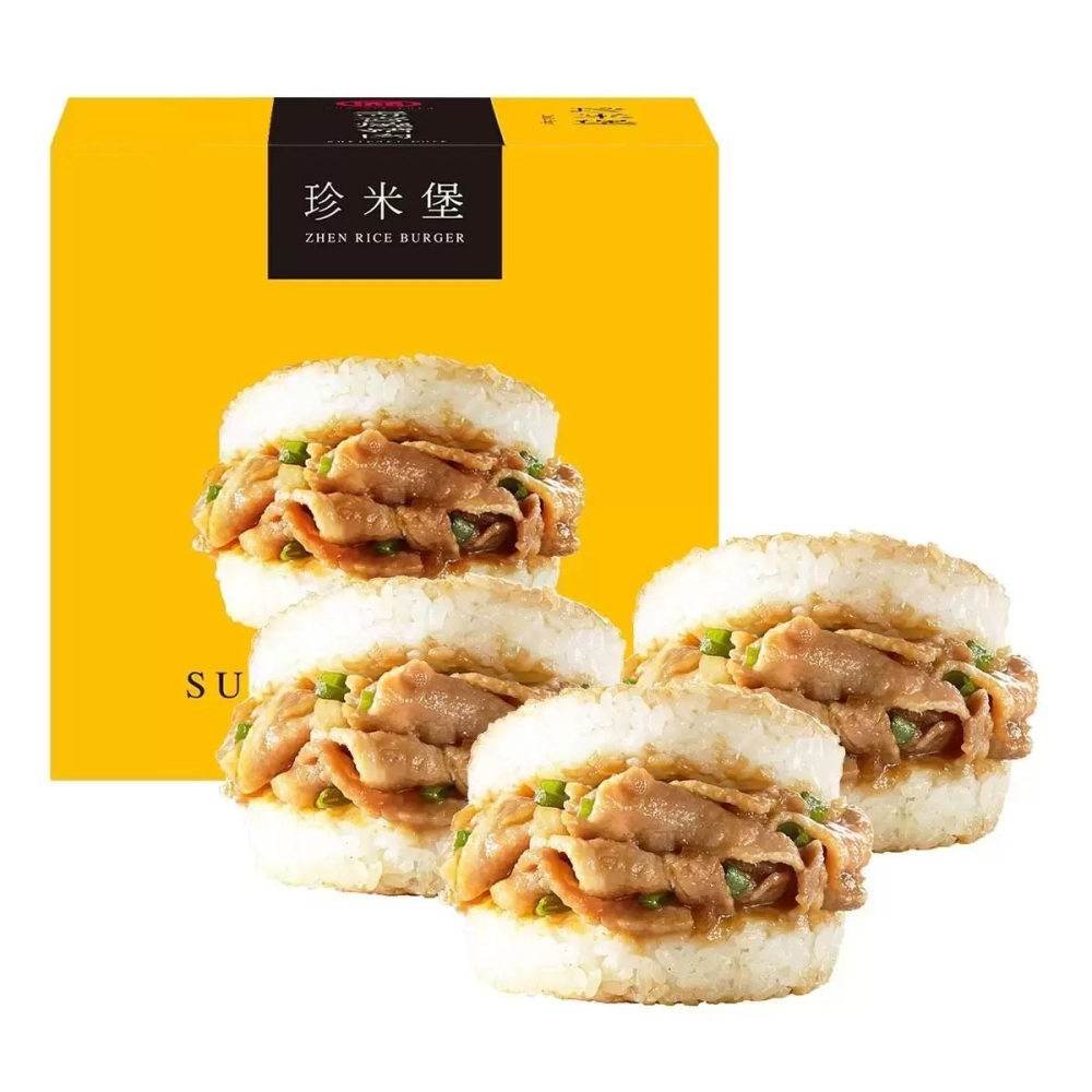 好市多代購(線上) #124110 老協珍 冷凍壽喜燒豬肉米漢堡 195公克 X 3入 X 20盒-細節圖6