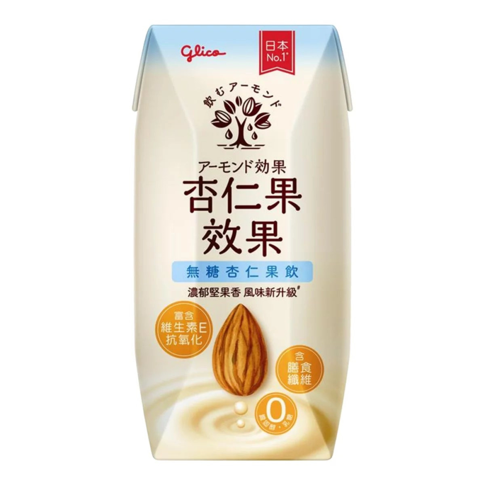好市多代購 #235621 格力高 杏仁果效果 無糖杏仁果飲 200毫升 X 12入-細節圖3