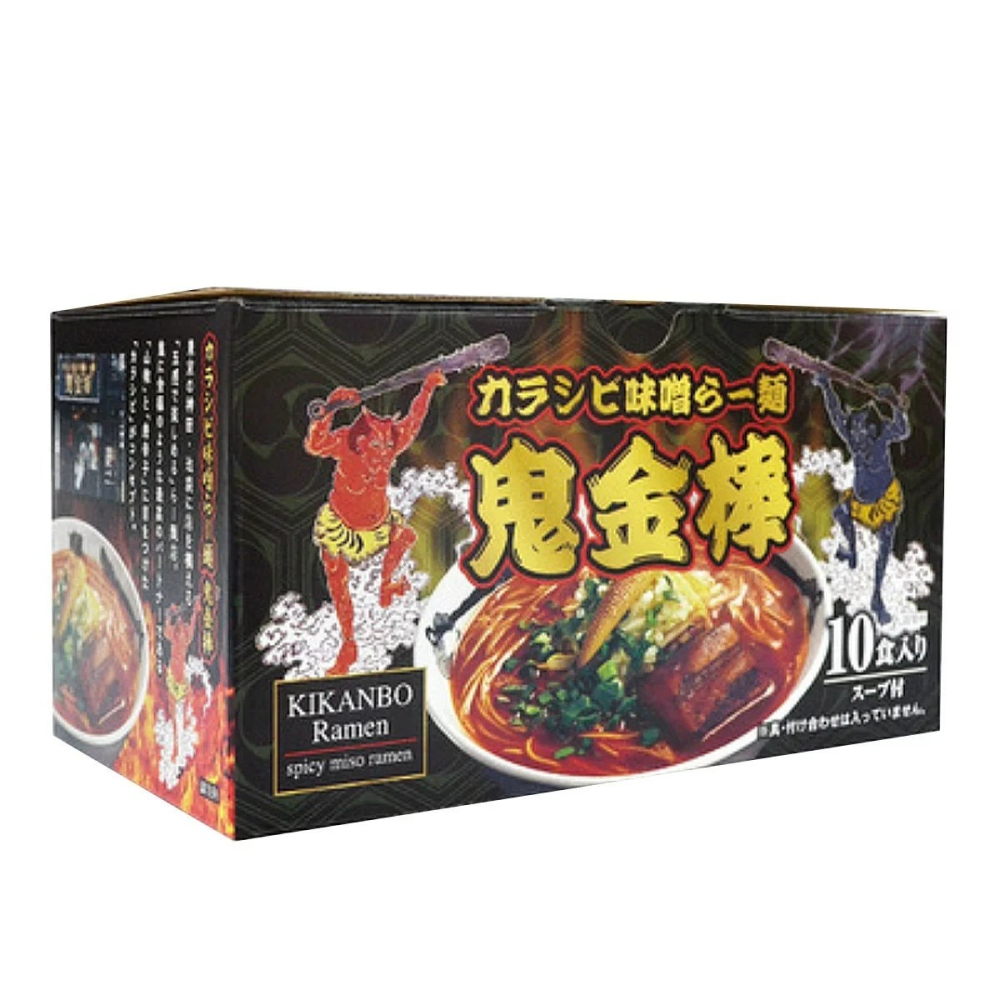好市多代購 #158083 鬼金棒 辣麻味噌拉麵 138公克 X 10入-細節圖4