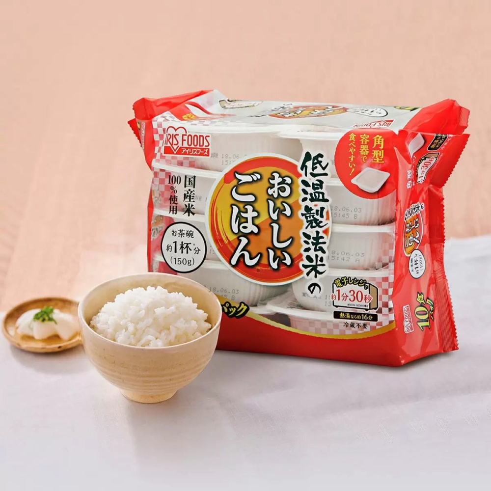 好市多代購(線上) #140571 IRIS OHYAMA 低溫製法好滋味即時飯 150公克 X 40盒-細節圖3