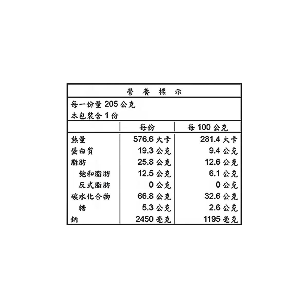 好市多代購 #149891 台酒 陳紹雞肉麵 205公克 X 6包-細節圖4