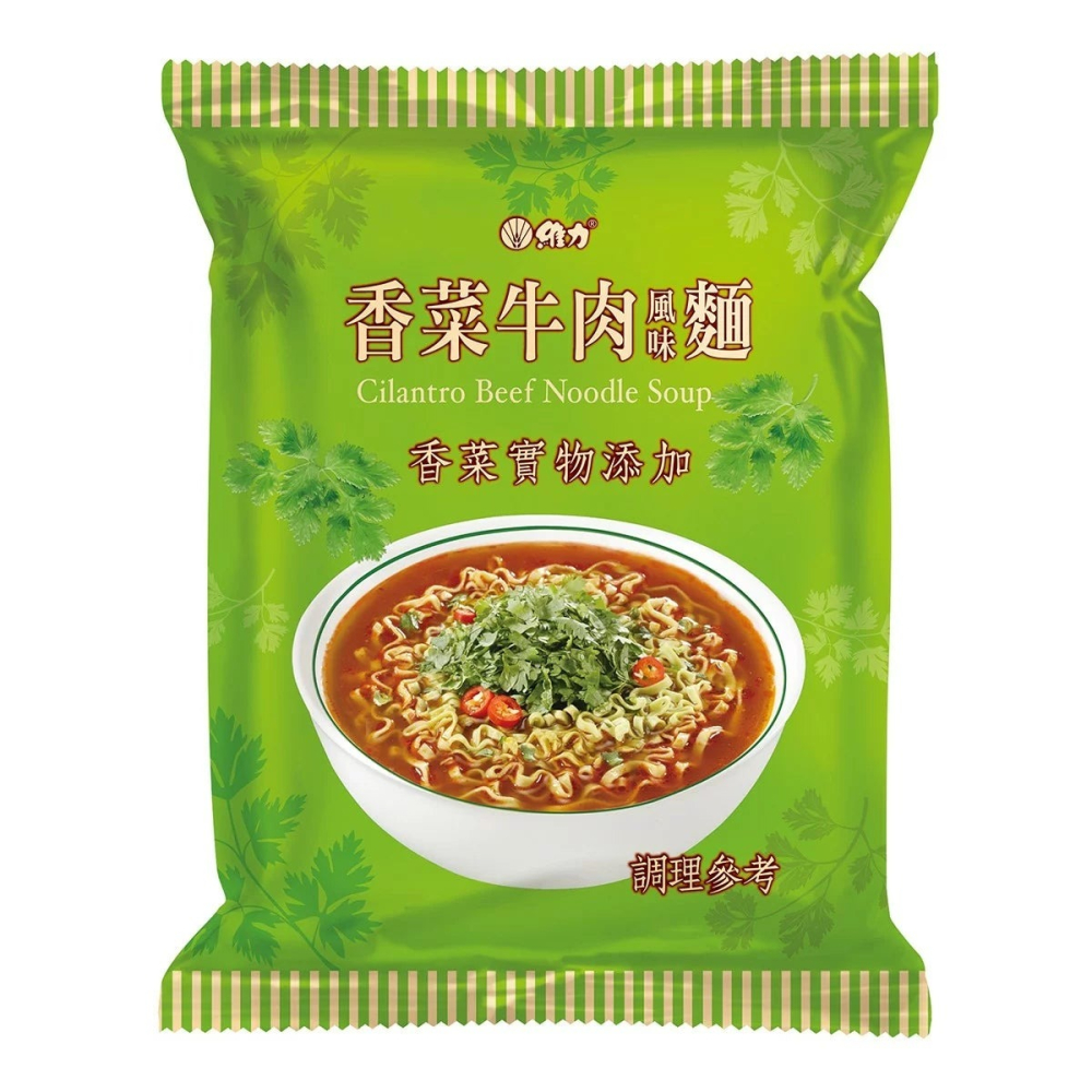 好市多代購 #157231 維力 香菜牛肉風味麵 110公克 X 12入-細節圖3