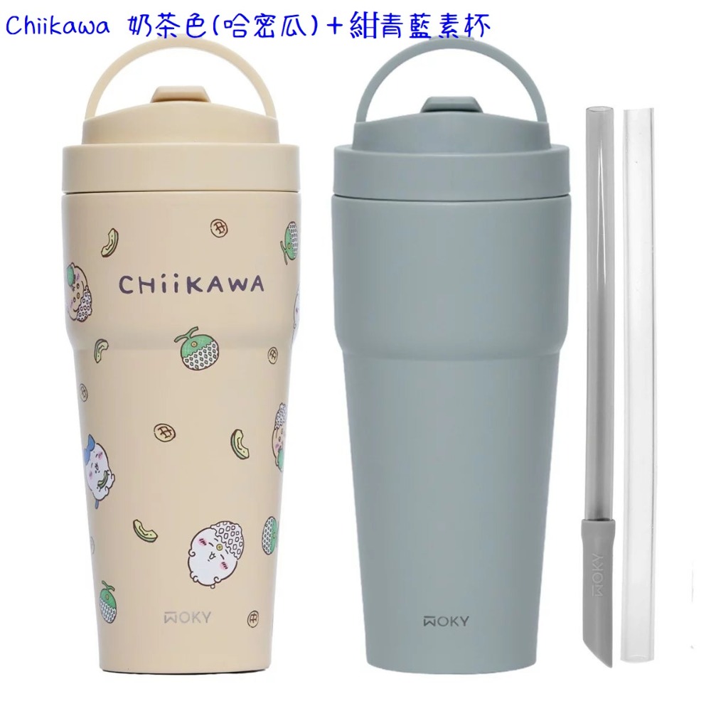 好市多代購(線上) #162596 WOKY 沃廚 X Chiikawa 渾圓杯陶瓷保冷保溫杯 770毫升 X 2件組-規格圖9