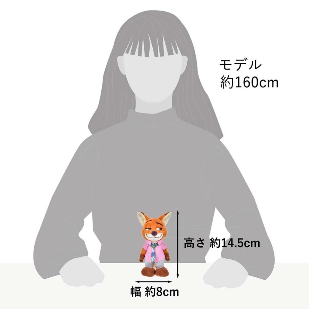 動物方城市Disney stanDs系列_尼克🦊🐰 nayo日本迪士尼代購-細節圖8