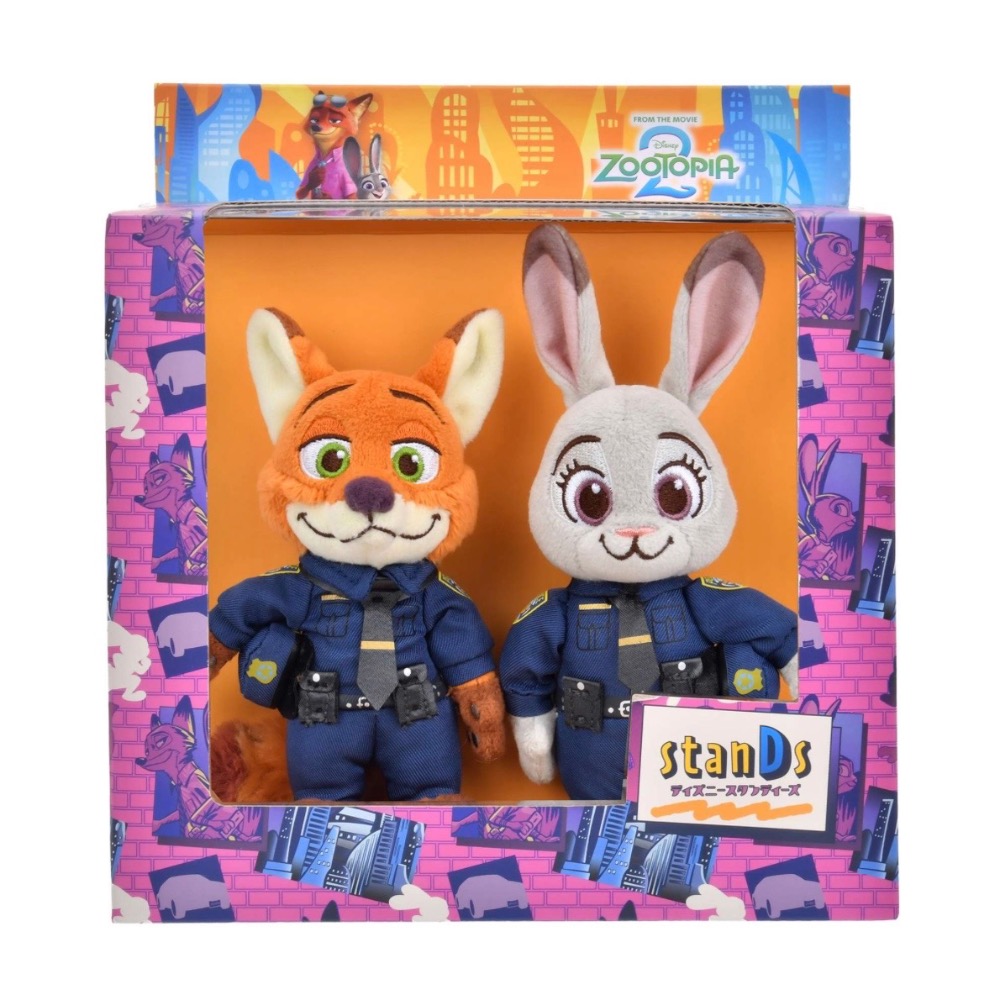 動物方城市Disney stanDs系列_尼克&茱蒂🦊🐰 nayo日本迪士尼代購-細節圖2