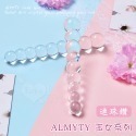 ALMYTY 玉女系列 水晶玻璃後庭棒 情趣用品 成人專區 自慰按摩棒 女性情趣精品-規格圖2