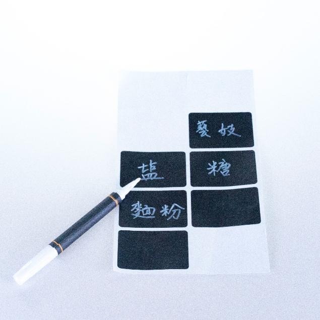 Ankomn 魔術筆【附標籤10入】【重覆黏貼、防手防水、可直接書寫於多數材質、濕布即可輕鬆擦拭】-細節圖2