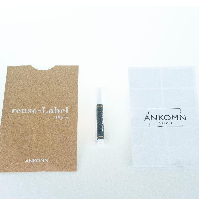 Ankomn 魔術筆【附標籤10入】【重覆黏貼、防手防水、可直接書寫於多數材質、濕布即可輕鬆擦拭】-細節圖3