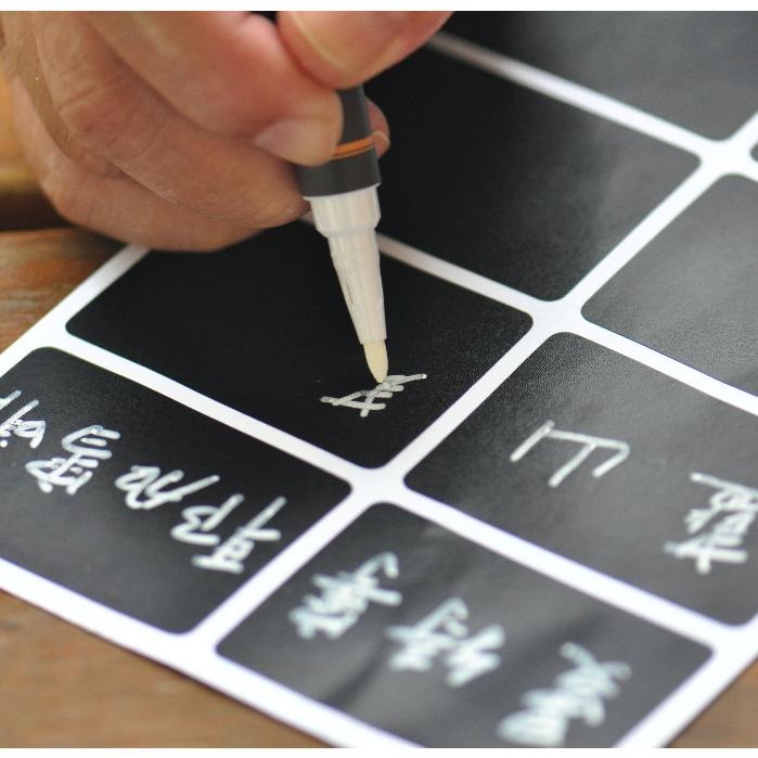 Ankomn 魔術筆【附標籤10入】【重覆黏貼、防手防水、可直接書寫於多數材質、濕布即可輕鬆擦拭】-細節圖4