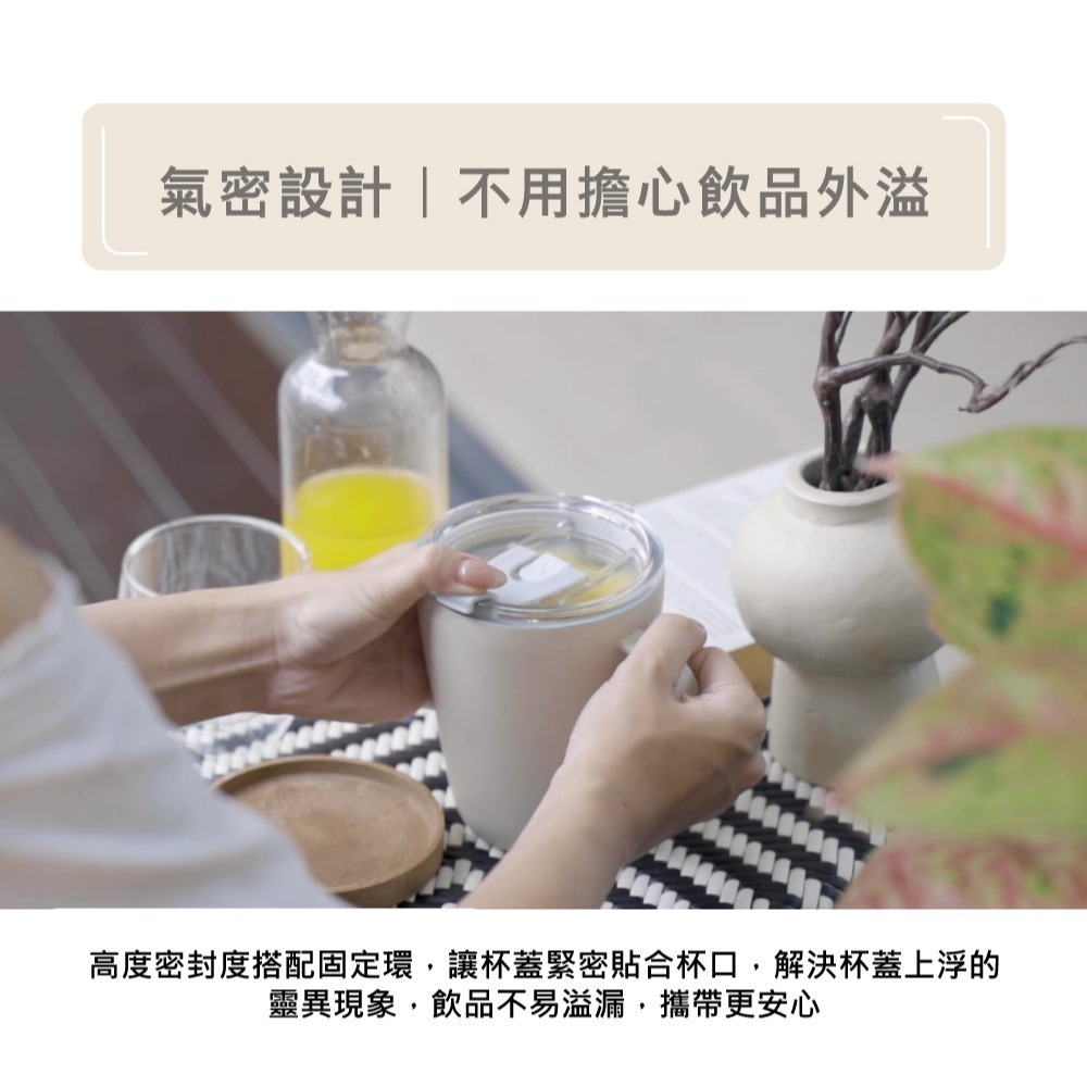 SWANZ 淨瓷馬克杯【💦1000ml】【淨瓷塗層、大口徑、輕量防碎、氣密防漏、真空絕緣保溫保冷】-細節圖7