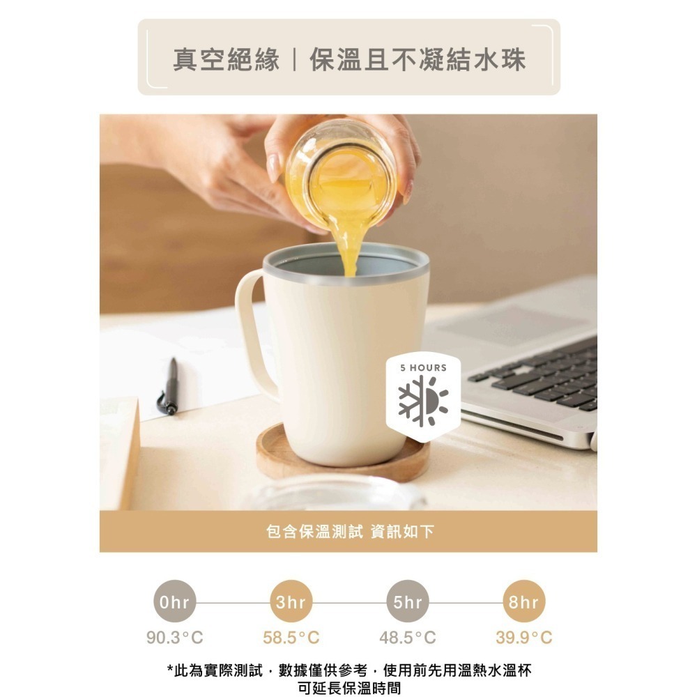 SWANZ 淨瓷馬克杯【💦1000ml】【淨瓷塗層、大口徑、輕量防碎、氣密防漏、真空絕緣保溫保冷】-細節圖9