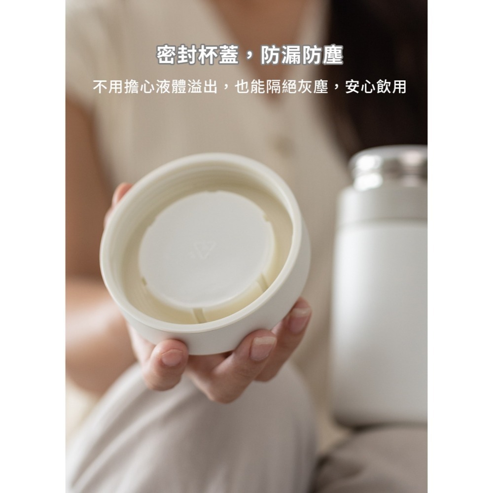 SWANZ 瓷芯馬克杯【馬克杯💦420ml】【天鵝瓷｜大口徑｜手把杯｜陶瓷保溫杯｜保溫保冷】-細節圖9