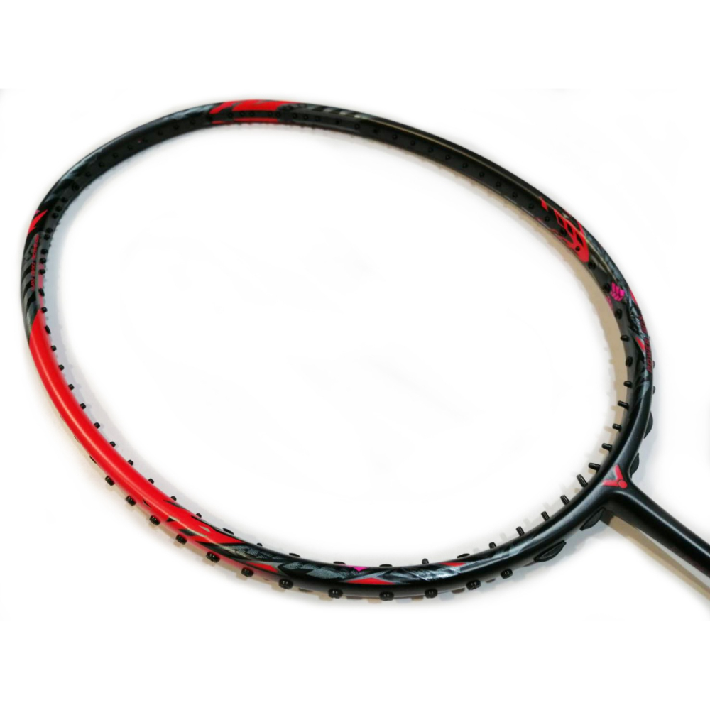 五羽倫比 免運費 VICTOR 勝利 TK-RYUGA METALLIC C 黑 羽球拍 羽拍 羽毛球拍 突擊 黑龍牙-細節圖2