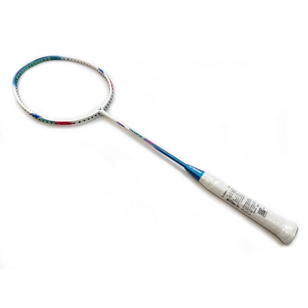 五羽倫比 免運費 VICTOR 勝利 TK-HMRL A 珍珠白 羽球拍 羽毛球拍 羽拍 突擊 重錘 THRUSTER-細節圖4