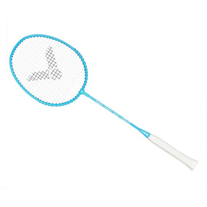 五羽倫比 免運費 VICTOR 勝利 POWER 1000 MO 天藍/陽橙 對拍組 羽球拍 羽毛球拍 羽拍 羽拍對拍組-細節圖5