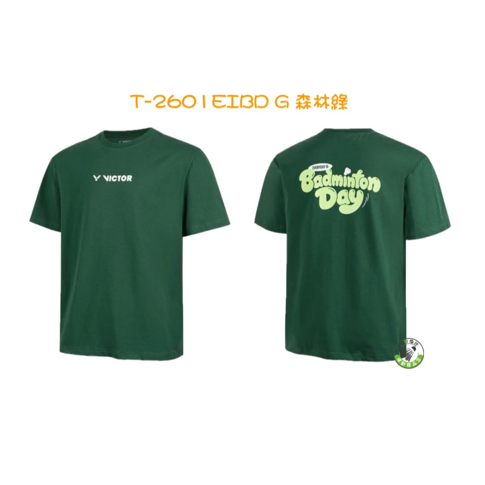 五羽倫比 VICTOR 勝利 日羽球日系列 針織T恤 T-2601EIBD/T-2602EIBD/T-2603EIBD-細節圖2