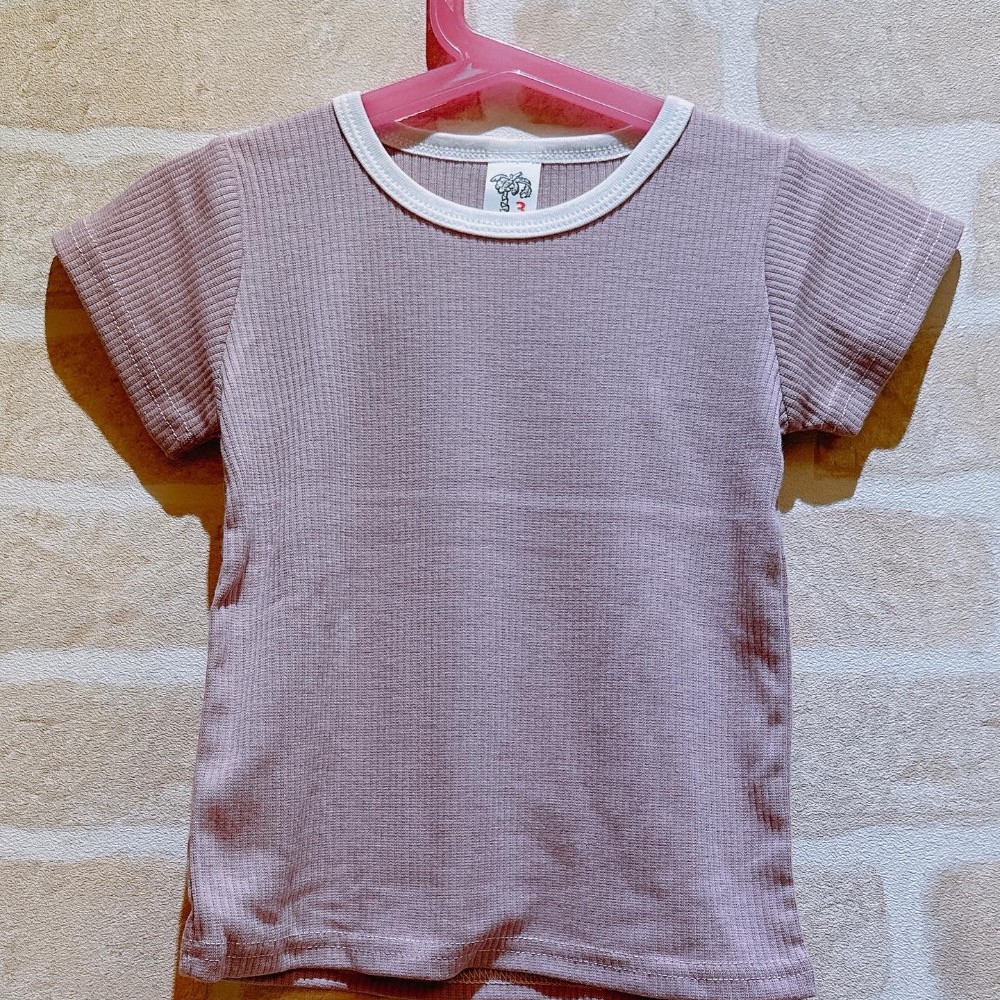 藕粉紫色嬰幼套裝-細節圖2