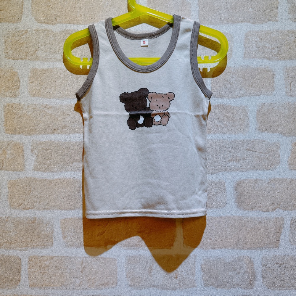 現貨-小熊背心套裝-細節圖2