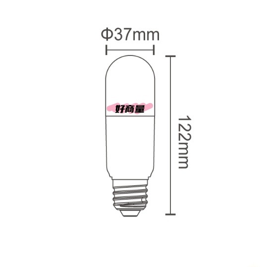 好商量~舞光 LED 10W 冰棒燈 E27 小精靈 小雪糕 燈泡 高亮度 白光 自然光 黃光 3000K 4000K-細節圖2