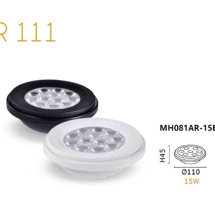 好商量~MARCH LED 15W AR111 投射燈 軌道燈 珠寶燈 盒燈 崁燈 MH081AR-15B 保固一年