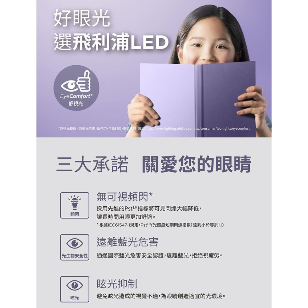好商量~PHILIPS 飛利浦 LED 5.8W 品誠 讀寫檯燈 三色溫 66248 公司貨 新款 含稅 LED檯燈-細節圖3