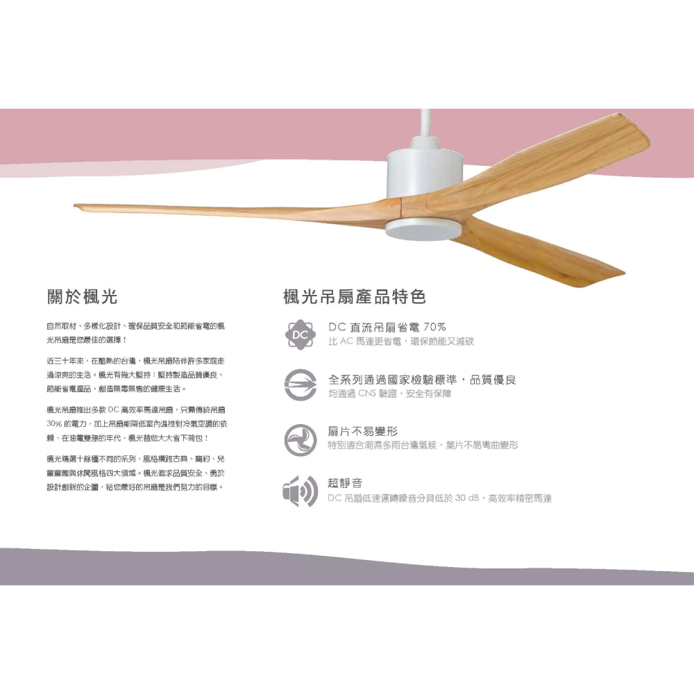 好商量~舞光 楓光循環扇 DC循環扇 14吋輕鋼架扇 吸頂架 WF-14CFDC WF-14CFDC-BK 實體店面-細節圖2