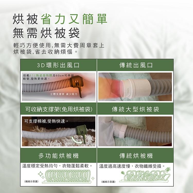 新莊好商量~HERAN 禾聯 微電腦多功能烘被機/一機多用途/貼心的寵物模式 (附烘鞋管) HQD-05DH011-細節圖3