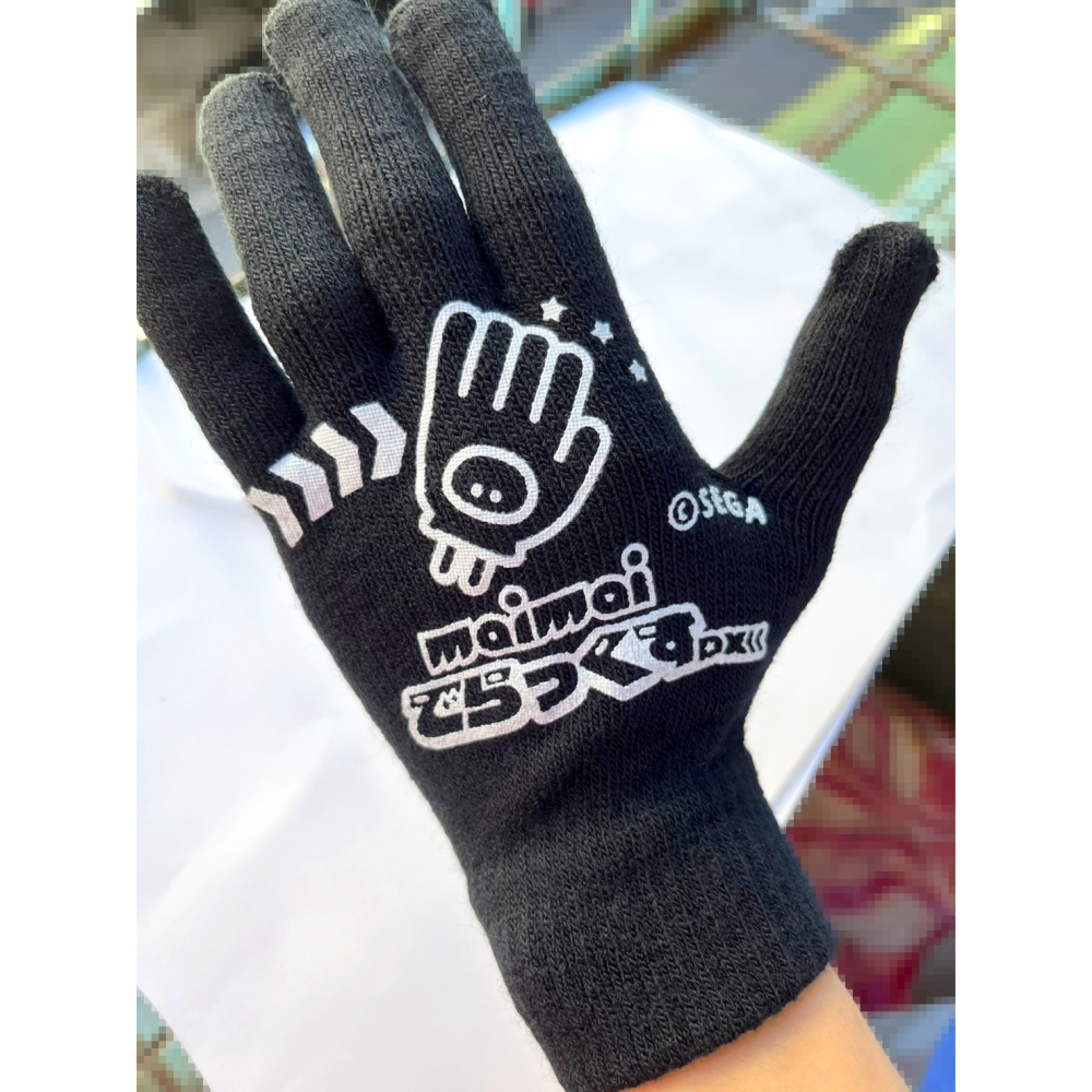 maimai音遊手套 紀念款 神牌 中二 針織 耐用 實用 打機 神牌 wacca 初音 舞舞 舒適 彩R 萬五-細節圖7