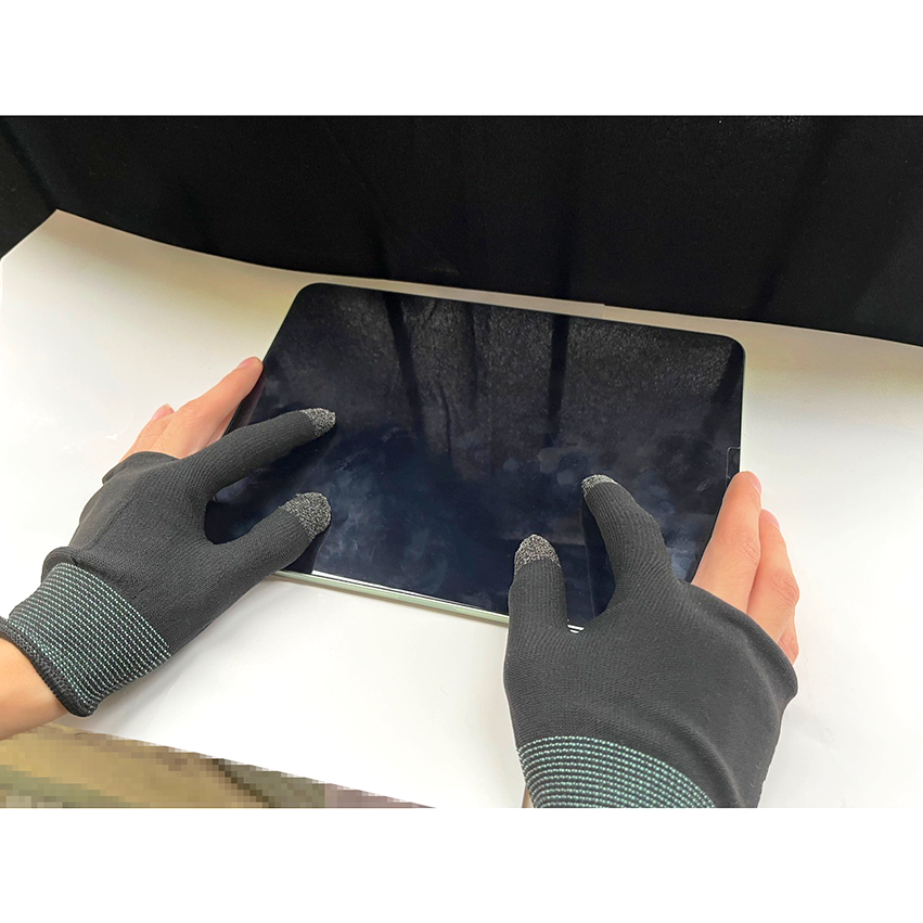 尼龍 二指 音遊 手遊 電競手套防汗王者吃雞 觸屏針織手套 邦邦 崩崩 世界計畫 初音 中二 東方 神牌-細節圖2