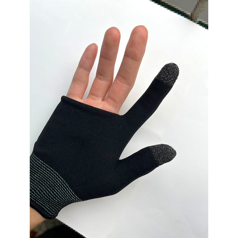 尼龍 二指 音遊 手遊 電競手套防汗王者吃雞 觸屏針織手套 邦邦 崩崩 世界計畫 初音 中二 東方 神牌-細節圖4