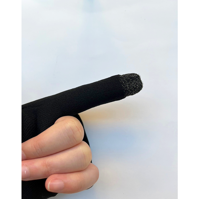 尼龍 二指 音遊 手遊 電競手套防汗王者吃雞 觸屏針織手套 邦邦 崩崩 世界計畫 初音 中二 東方 神牌-細節圖5