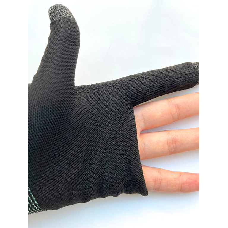 尼龍 二指 音遊 手遊 電競手套防汗王者吃雞 觸屏針織手套 邦邦 崩崩 世界計畫 初音 中二 東方 神牌-細節圖7