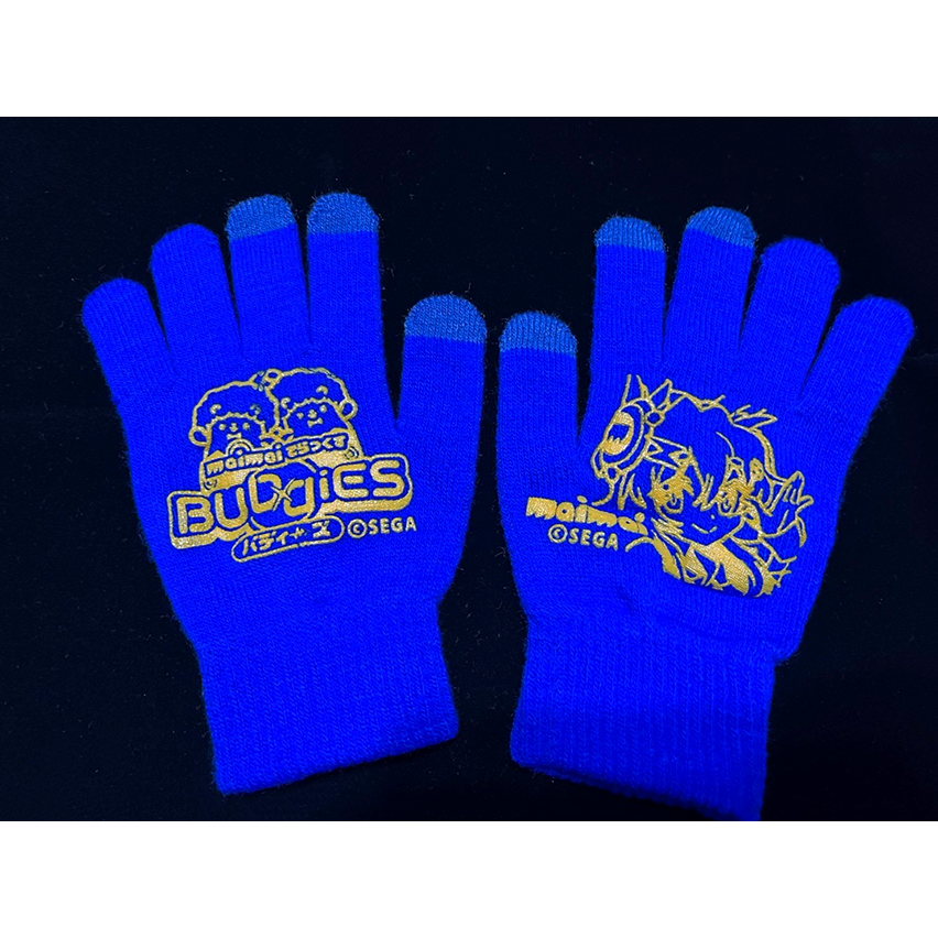 Buddies 手套 乙姬 迪拉熊 maimai 神牌 中二 wacca 觸控手套 合作 限定-細節圖2