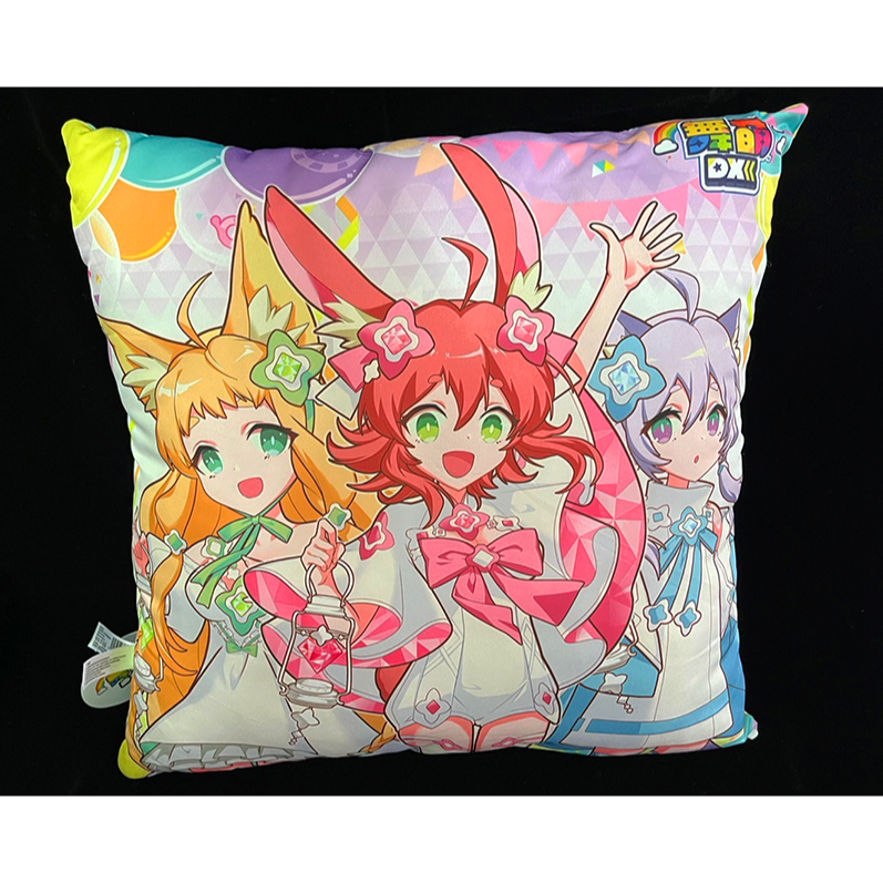 官方抱枕 迪拉熊 鹽巴 拉茲 雪紡 MAIMAI 中二 神牌 GC WACCA 音遊-細節圖2