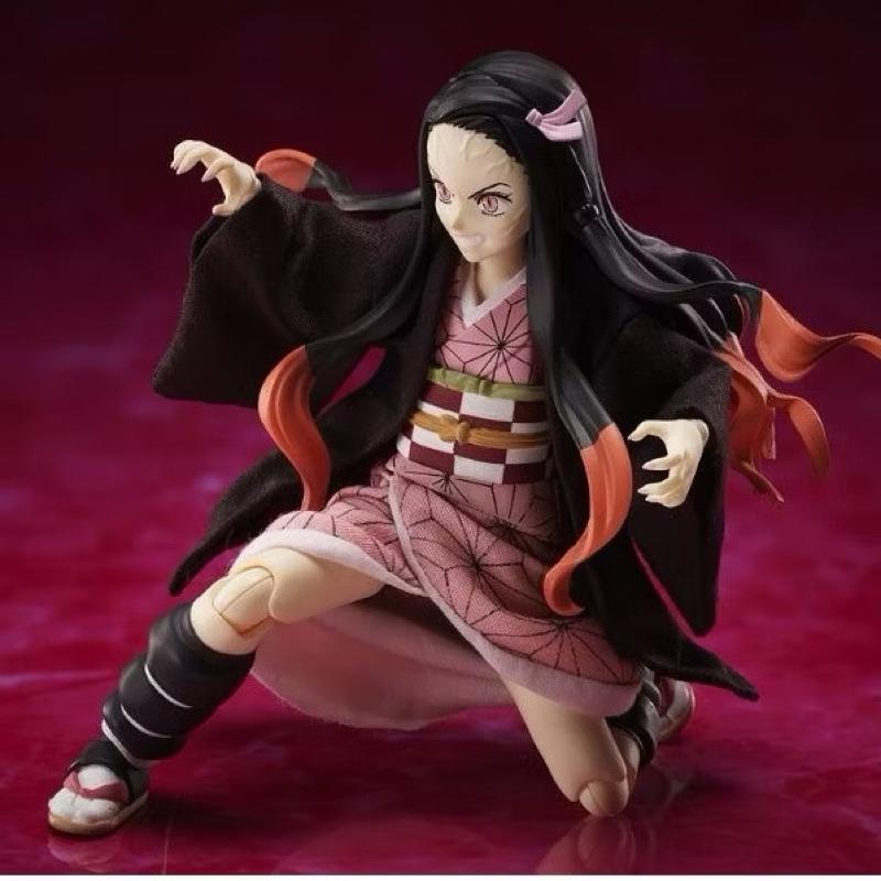 現貨 Aniplex Buzzmod 鬼滅之刃 彌豆子 禰豆子 公仔 ANIPLEX+  竈門禰豆子 1/12 禰豆子-細節圖2