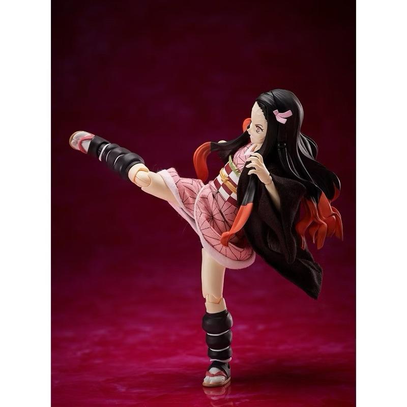 現貨 Aniplex Buzzmod 鬼滅之刃 彌豆子 禰豆子 公仔 ANIPLEX+  竈門禰豆子 1/12 禰豆子-細節圖3