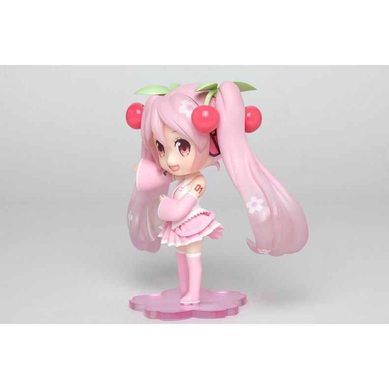 JR企業 TAITO 手辦 初音未來 Miku 櫻花初音 Doll Crystal 景品 公仔-細節圖3