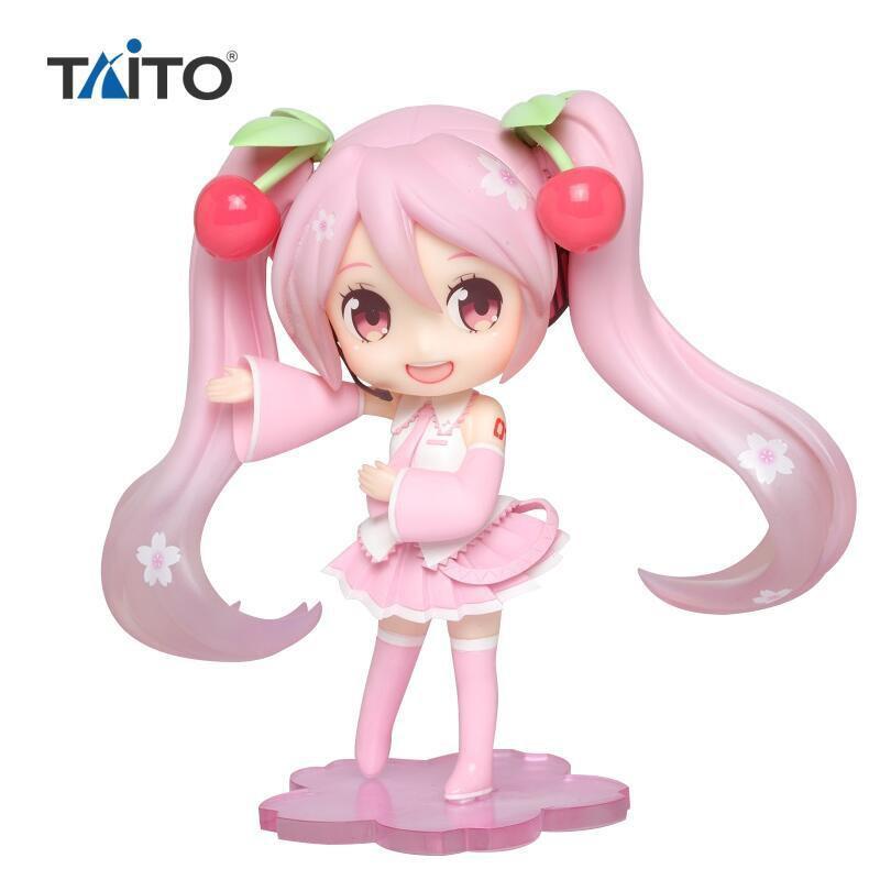 JR企業 TAITO 手辦 初音未來 Miku 櫻花初音 Doll Crystal 景品 公仔-細節圖5