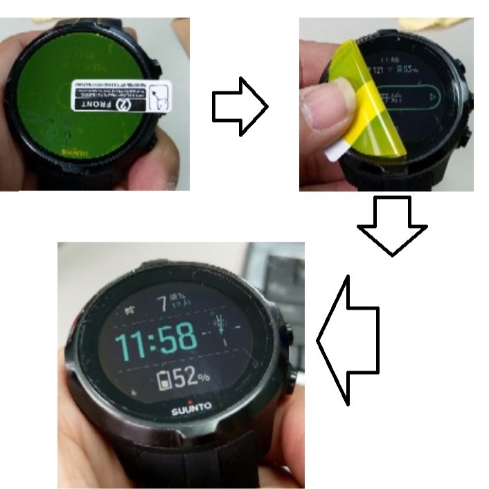 小曲面可用 軟質塑膠保護貼  可用於 手錶鏡面保護貼膜  可用於 小曲面 平面 圓形保護貼膜-細節圖2
