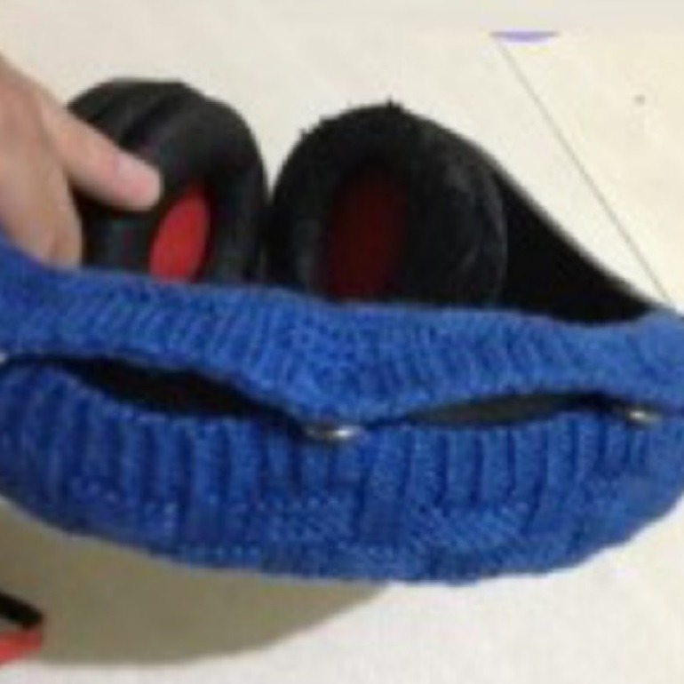 針織頭橫樑套 可用於 全罩式 電竸 半罩式耳機的 的 耳機橫樑保護套 頭梁布套-細節圖3