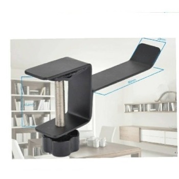 金屬材質 夾桌式耳機吊勾。可用於 全罩式耳機 耳機架 耳機展示架 耳機吊架 耳機掛架 耳機座-細節圖2