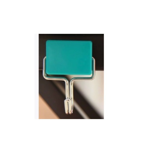 三色可選 方形吸鐵勾 磁鐵勾 膠殼吸勾 (不可用於會割傷面)  我是用於 鐵桌 桌腳 鐵架  鐵面 （非破壞性)-規格圖4