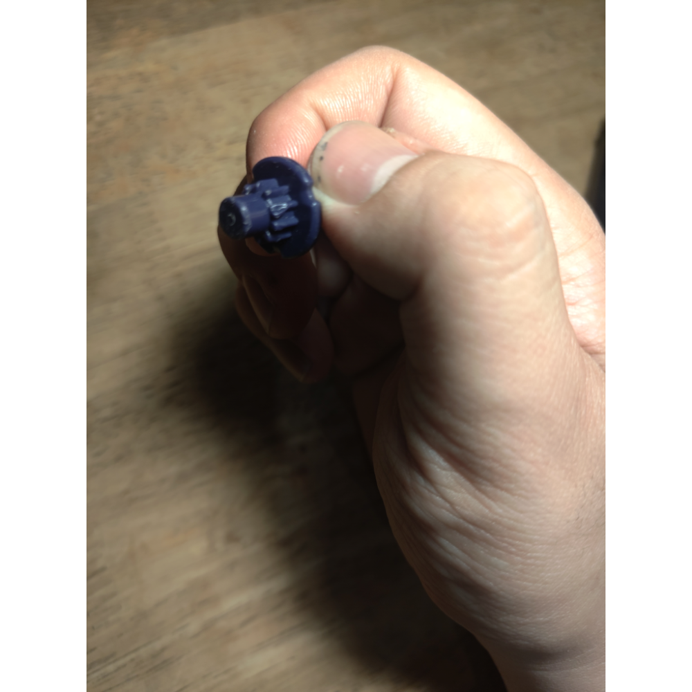 二手無QR 綠魔像奇岩455LR 455沒打過Lr嚴重戰損 beyblade x戰鬥陀螺-細節圖2