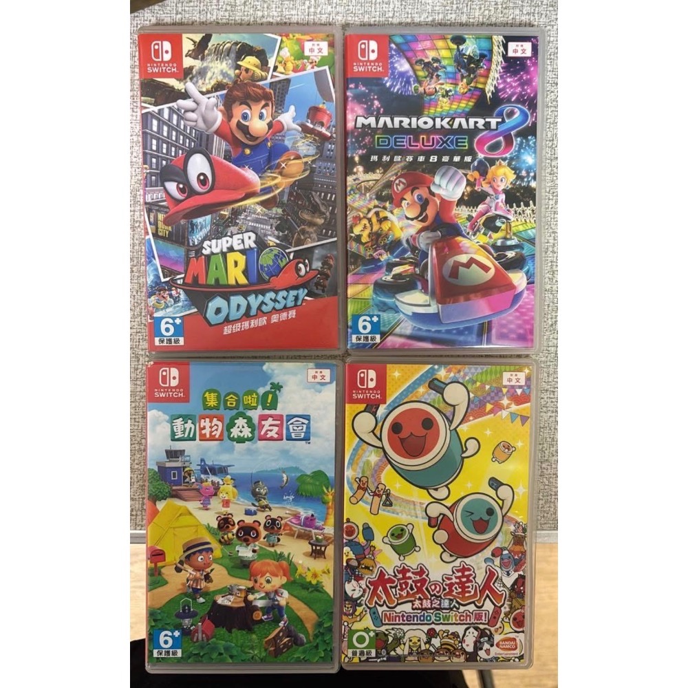 Switch遊戲片 太鼓達人 瑪麗歐賽車 奧德賽-規格圖1