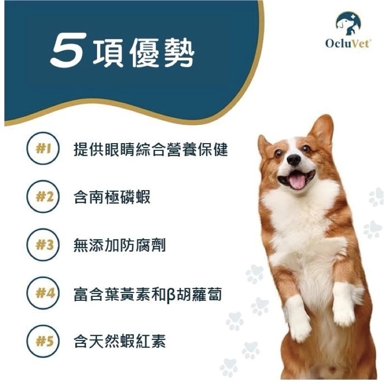 Jiamao家貓-【OcluVet歐可明】 Vision Chews口嚼錠（公司貨）-細節圖3